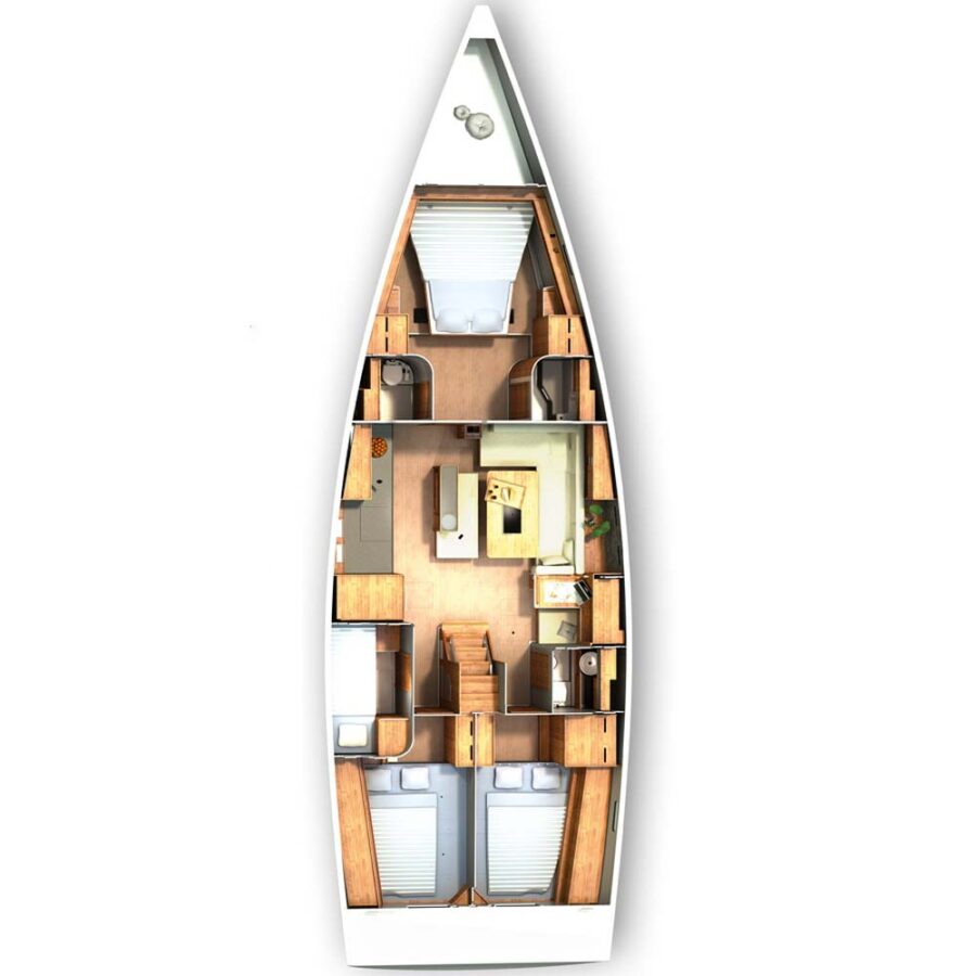 Hanse 505 Layout2